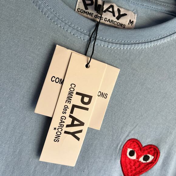 NWT Comme Des Garçons Play Tee Japanese Streetwear - Picture 2 of 7